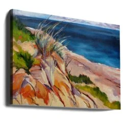 Ballstron Beach - Stretched Canvas, Poster Or Fine Art Print(Ballstron Beach Stretched Canvas Poster Or Fine Art Print) -Heart Wall Art Store canvas landscape wrap around 2786431