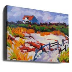 End Of Summer - Stretched Canvas, Poster Or Fine Art Print(End Of Summer Stretched Canvas Poster Or Fine Art Print) -Heart Wall Art Store canvas landscape wrap around 2786457