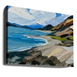 Out West - Stretched Canvas, Poster Or Fine Art Print(Out West Stretched Canvas Poster Or Fine Art Print) -Heart Wall Art Store canvas landscape wrap around 2786656