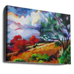 Sonoma Hillside - Stretched Canvas, Poster Or Fine Art Print(Sonoma Hillside Stretched Canvas Poster Or Fine Art Print) -Heart Wall Art Store canvas landscape wrap around 2786681