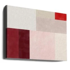 Geometric Grid Of Soft Pastel Colors - Stretched Canvas, Poster Or Fine Art Print(Geometric Grid Of Soft Pastel Colors Stretched Canvas Poster Or Fine Art Print) -Heart Wall Art Store canvas landscape wrap around 2861706