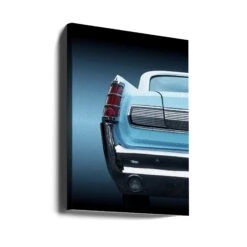 US Classic Car 1963 Bonneville - Stretched Canvas, Poster Or Fine Art Print(Us Classic Car 1963 Bonneville Stretched Canvas Poster Or Fine Art Print) -Heart Wall Art Store canvas portrait wrap around 1937649