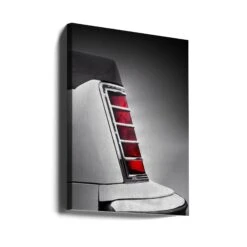 US Classic Car Continental Abstract 1977 - Stretched Canvas, Poster Or Fine Art Print(Us Classic Car Continental Abstract 1977 Stretched Canvas Poster Or Fine Art Print) -Heart Wall Art Store canvas portrait wrap around 2196690