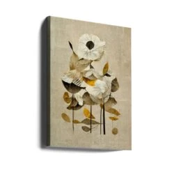 Sunbathing Flower - Stretched Canvas, Poster Or Fine Art Print(Sunbathing Flower Stretched Canvas Poster Or Fine Art Print) -Heart Wall Art Store canvas portrait wrap around 2440248