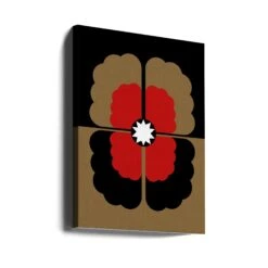 Pansy 1960 - Stretched Canvas, Poster Or Fine Art Print(Pansy 1960 Stretched Canvas Poster Or Fine Art Print) -Heart Wall Art Store canvas portrait wrap around 2463635