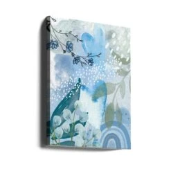 Iceberg Blue-2 - Stretched Canvas, Poster Or Fine Art Print(Iceberg Blue 2 Stretched Canvas Poster Or Fine Art Print) -Heart Wall Art Store canvas portrait wrap around 2494397