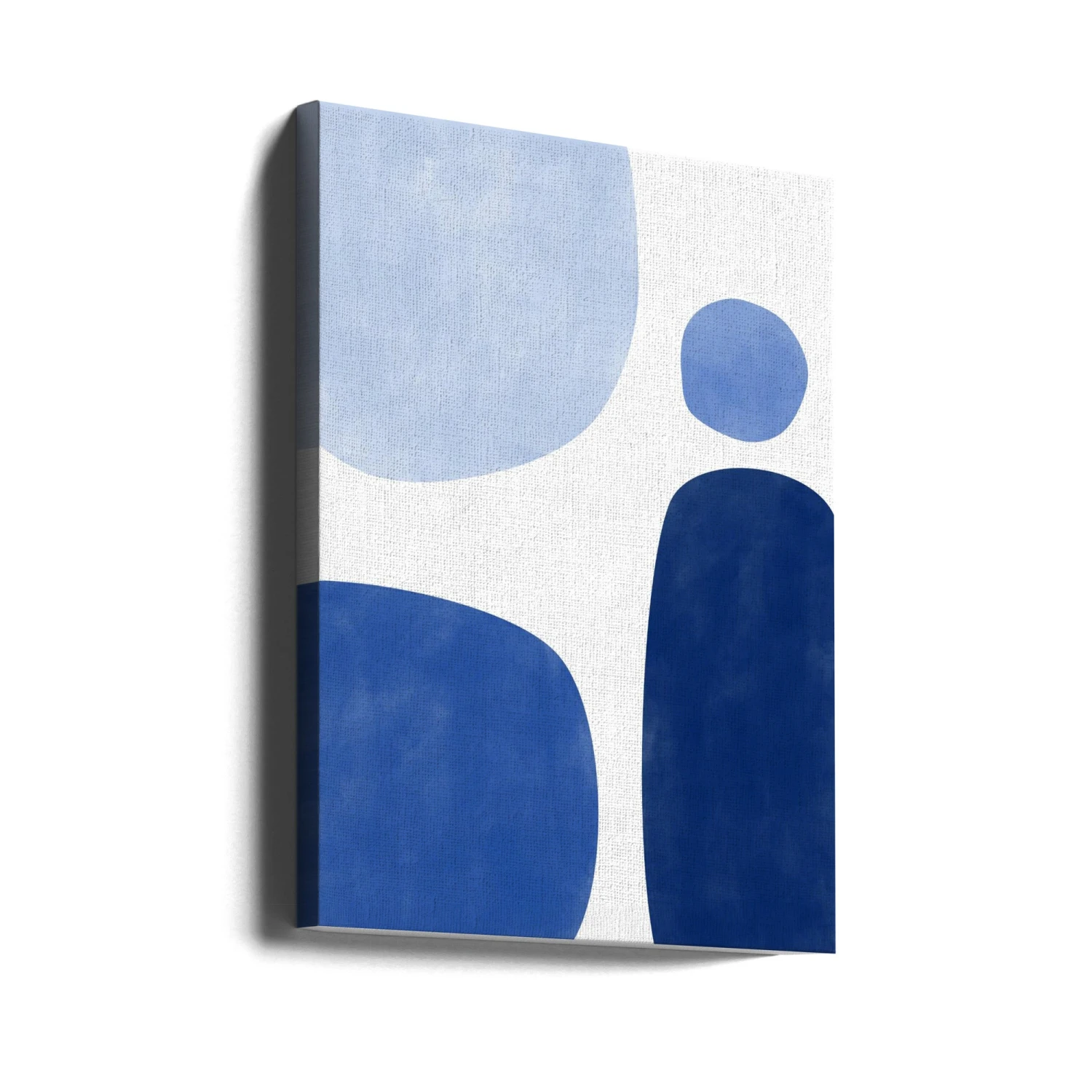 Blue Geometric Flow - Stretched Canvas, Poster Or Fine Art Print(Blue Geometric Flow Stretched Canvas Poster Or Fine Art Print) 4 Blue Geometric Flow - Stretched Canvas, Poster Or Fine Art Print(Blue Geometric Flow Stretched Canvas Poster Or Fine Art Print) - Image 4