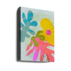 Pastel Cut Out Matisse - Stretched Canvas, Poster Or Fine Art Print(Pastel Cut Out Matisse Stretched Canvas Poster Or Fine Art Print) -Heart Wall Art Store canvas portrait wrap around 2552761