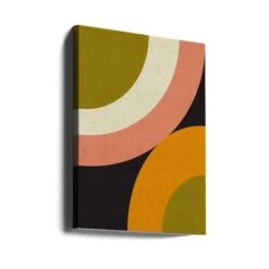 Geo Shapes Fall 21 Rounded - Stretched Canvas, Poster Or Fine Art Print(Geo Shapes Fall 21 Rounded Stretched Canvas Poster Or Fine Art Print) -Heart Wall Art Store canvas portrait wrap around 2552956