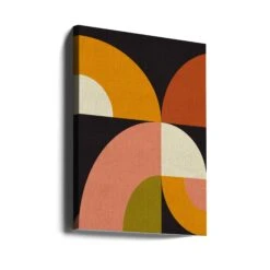 Geo Shapes Fall 21 Geo - Stretched Canvas, Poster Or Fine Art Print(Geo Shapes Fall 21 Geo Stretched Canvas Poster Or Fine Art Print) -Heart Wall Art Store canvas portrait wrap around 2552958