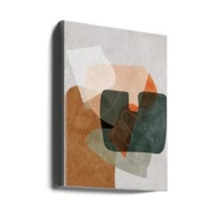 Nature Friendly Terracotta 4 Aquarell Kopie - Stretched Canvas, Poster Or Fine Art Print(Nature Friendly Terracotta 4 Aquarell Kopie Stretched Canvas Poster Or Fine Art Print) -Heart Wall Art Store canvas portrait wrap around 2553039