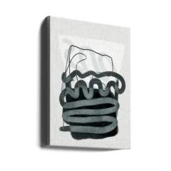 Painted Lines Swazz 3 Kopie - Stretched Canvas, Poster Or Fine Art Print(Painted Lines Swazz 3 Kopie Stretched Canvas Poster Or Fine Art Print) -Heart Wall Art Store canvas portrait wrap around 2553058