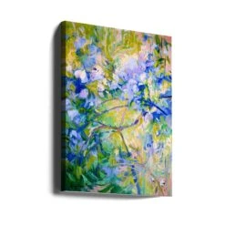 Vivid Colors And Delicate Petals - Stretched Canvas, Poster Or Fine Art Print(Vivid Colors And Delicate Petals Stretched Canvas Poster Or Fine Art Print) -Heart Wall Art Store canvas portrait wrap around 2570658