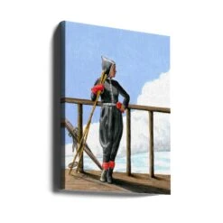 Skier With Red Gloves - Stretched Canvas, Poster Or Fine Art Print(Skier With Red Gloves Stretched Canvas Poster Or Fine Art Print) -Heart Wall Art Store canvas portrait wrap around 2654305