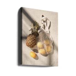 Summer Fruits - Stretched Canvas, Poster Or Fine Art Print(Summer Fruits Stretched Canvas Poster Or Fine Art Print) -Heart Wall Art Store canvas portrait wrap around 2710876