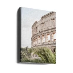 Colosseum - Stretched Canvas, Poster Or Fine Art Print(Colosseum Stretched Canvas Poster Or Fine Art Print) -Heart Wall Art Store canvas portrait wrap around 2710924