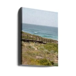 Coastal Walk - Stretched Canvas, Poster Or Fine Art Print(Coastal Walk Stretched Canvas Poster Or Fine Art Print) -Heart Wall Art Store canvas portrait wrap around 2711026