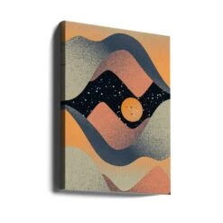 The Sand Dunes Of Mars - Stretched Canvas, Poster Or Fine Art Print(The Sand Dunes Of Mars Stretched Canvas Poster Or Fine Art Print) -Heart Wall Art Store canvas portrait wrap around 2745469