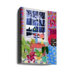 Rafaela Mascaro's Print Number 108 Winter View - Stretched Canvas, Poster Or Fine Art Print(9933x14043 Din 108 Winter View Stretched Canvas Poster Or Fine Art Print) -Heart Wall Art Store canvas portrait wrap around 2771865