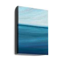 Coastal Calm - Stretched Canvas, Poster Or Fine Art Print(Coastal Calm Stretched Canvas Poster Or Fine Art Print) -Heart Wall Art Store canvas portrait wrap around 2781767