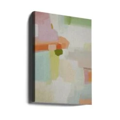 Pastel Abstract 1 - Stretched Canvas, Poster Or Fine Art Print(Pastel Abstract 1 Stretched Canvas Poster Or Fine Art Print) -Heart Wall Art Store canvas portrait wrap around 2787381