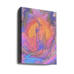 The Stone Guardian - Stretched Canvas, Poster Or Fine Art Print(The Stone Guardian Stretched Canvas Poster Or Fine Art Print) 15 The Stone Guardian - Stretched Canvas, Poster Or Fine Art Print(The Stone Guardian Stretched Canvas Poster Or Fine Art Print) -Heart Wall Art Store canvas portrait wrap around 2805718