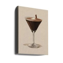 Espresso Martini - Jolly And Dash - Stretched Canvas, Poster Or Fine Art Print(Espresso Martini Jolly And Dash Stretched Canvas Poster Or Fine Art Print) -Heart Wall Art Store canvas portrait wrap around 2811730