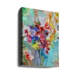 Black Vase - Stretched Canvas, Poster Or Fine Art Print(Black Vase Stretched Canvas Poster Or Fine Art Print) -Heart Wall Art Store canvas portrait wrap around 2818645