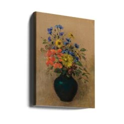 Wildflowers - Stretched Canvas, Poster Or Fine Art Print(Wildflowers Stretched Canvas Poster Or Fine Art Print 1) -Heart Wall Art Store canvas portrait wrap around 2835336