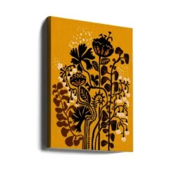 Stockholm Garden Autumn Day - Stretched Canvas, Poster Or Fine Art Print(Stockholm Garden Autumn Day Stretched Canvas Poster Or Fine Art Print) -Heart Wall Art Store canvas portrait wrap around 2858424