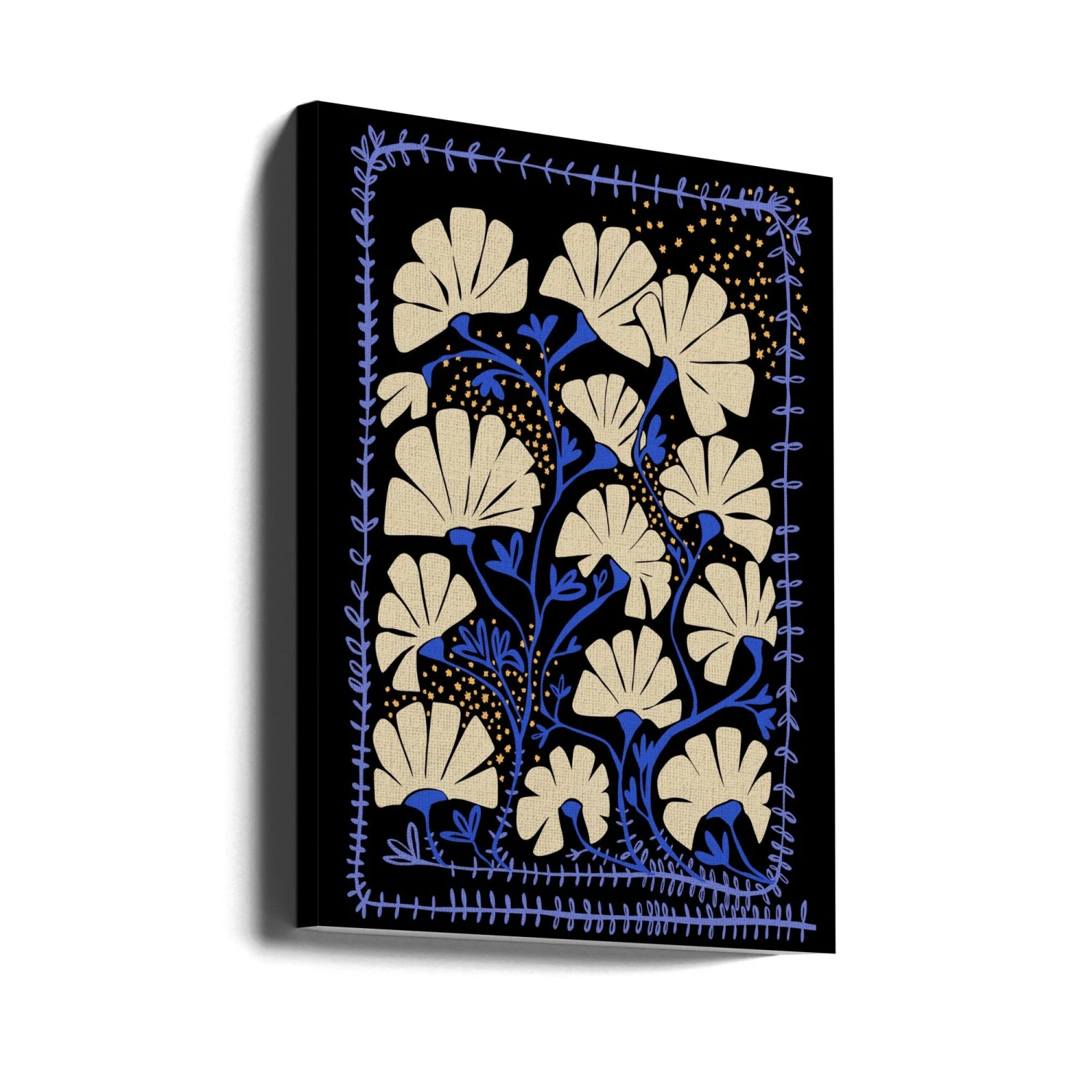 Ever Blooming Good Vibes Mustard Yellow - Stretched Canvas, Poster Or Fine Art Print(Ever Blooming Good Vibes Mustard Yellow Stretched Canvas Poster Or Fine Art Print 1) 4 Ever Blooming Good Vibes Mustard Yellow - Stretched Canvas, Poster Or Fine Art Print(Ever Blooming Good Vibes Mustard Yellow Stretched Canvas Poster Or Fine Art Print 1) - Image 4