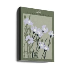 Flower Market Lisboa Cornflower - Stretched Canvas, Poster Or Fine Art Print(Flower Market Lisboa Cornflower Stretched Canvas Poster Or Fine Art Print) -Heart Wall Art Store canvas portrait wrap around 2862703