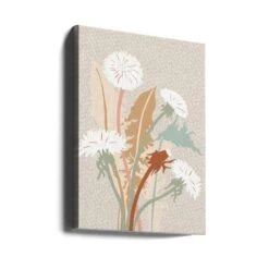 Wild Garden Dandelion - Stretched Canvas, Poster Or Fine Art Print(Wild Garden Dandelion Stretched Canvas Poster Or Fine Art Print) -Heart Wall Art Store canvas portrait wrap around 2866550