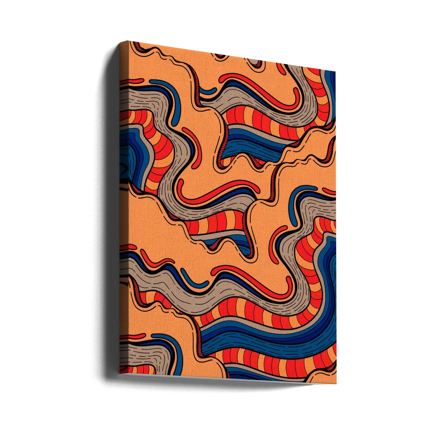 Waves Of The Ocean - Stretched Canvas, Poster Or Fine Art Print(Waves Of The Ocean Stretched Canvas Poster Or Fine Art Print) 4 Waves Of The Ocean - Stretched Canvas, Poster Or Fine Art Print(Waves Of The Ocean Stretched Canvas Poster Or Fine Art Print) - Image 4