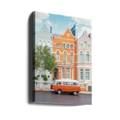 Notting Hill Vibes - Stretched Canvas, Poster Or Fine Art Print(Notting Hill Vibes Stretched Canvas Poster Or Fine Art Print) -Heart Wall Art Store canvas portrait wrap around 2893339