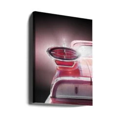 American Classic Car 98 1959 Convertible - Stretched Canvas, Poster Or Fine Art Print(American Classic Car 98 1959 Convertible Stretched Canvas Poster Or Fine Art Print) -Heart Wall Art Store canvas portrait wrap around 2920005