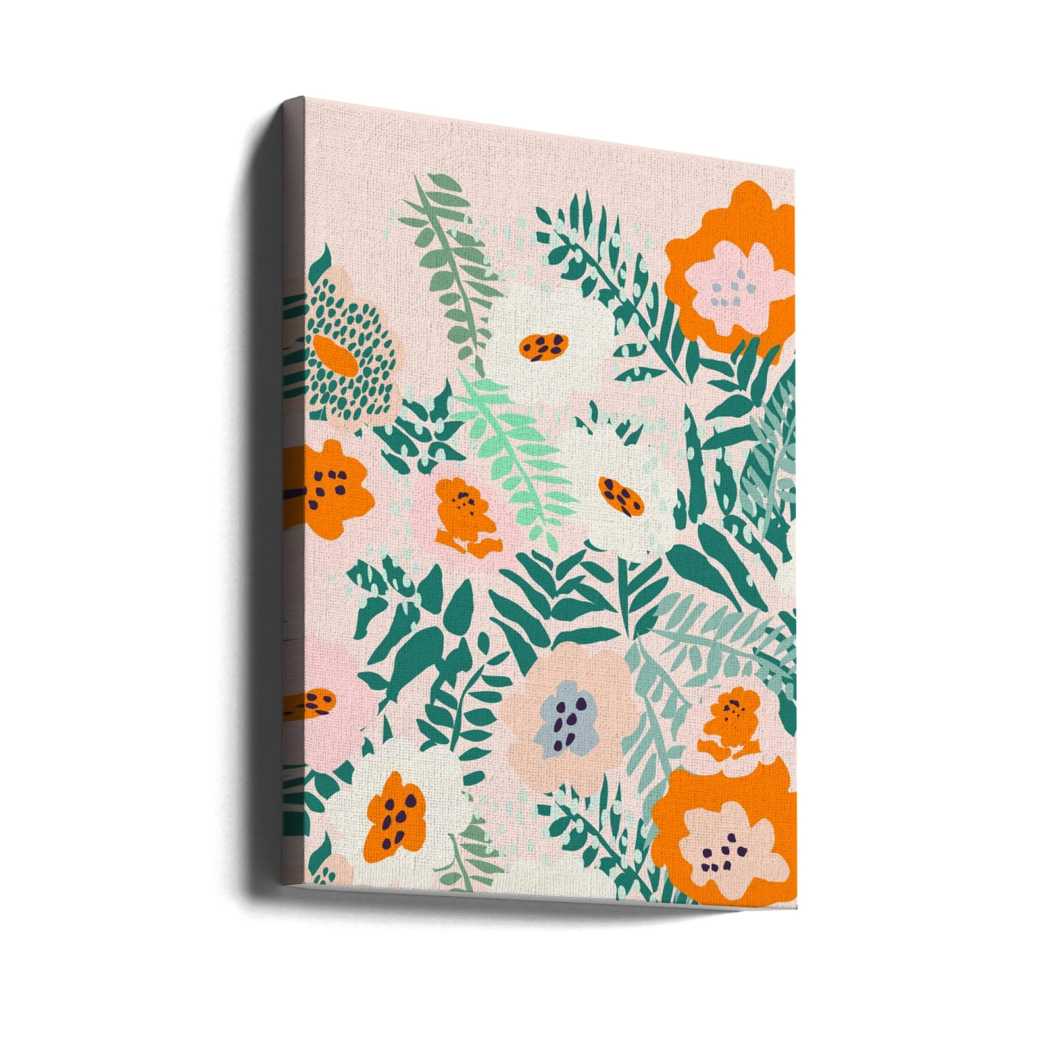 Botanical Dopamine Flowers - Stretched Canvas, Poster Or Fine Art Print(Botanical Dopamine Flowers Stretched Canvas Poster Or Fine Art Print) 4 Botanical Dopamine Flowers - Stretched Canvas, Poster Or Fine Art Print(Botanical Dopamine Flowers Stretched Canvas Poster Or Fine Art Print) - Image 4