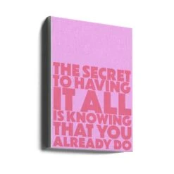 The Secret - Stretched Canvas, Poster Or Fine Art Print(The Secret Stretched Canvas Poster Or Fine Art Print) 15 The Secret - Stretched Canvas, Poster Or Fine Art Print(The Secret Stretched Canvas Poster Or Fine Art Print) -Heart Wall Art Store canvas portrait wrap around 2928901