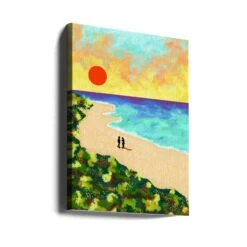 Golden Glow - Stretched Canvas, Poster Or Fine Art Print(Golden Glow Stretched Canvas Poster Or Fine Art Print) -Heart Wall Art Store canvas portrait wrap around 2935205