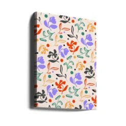 Doodle Garden - Stretched Canvas, Poster Or Fine Art Print(Doodle Garden Stretched Canvas Poster Or Fine Art Print) -Heart Wall Art Store canvas portrait wrap around 2963873