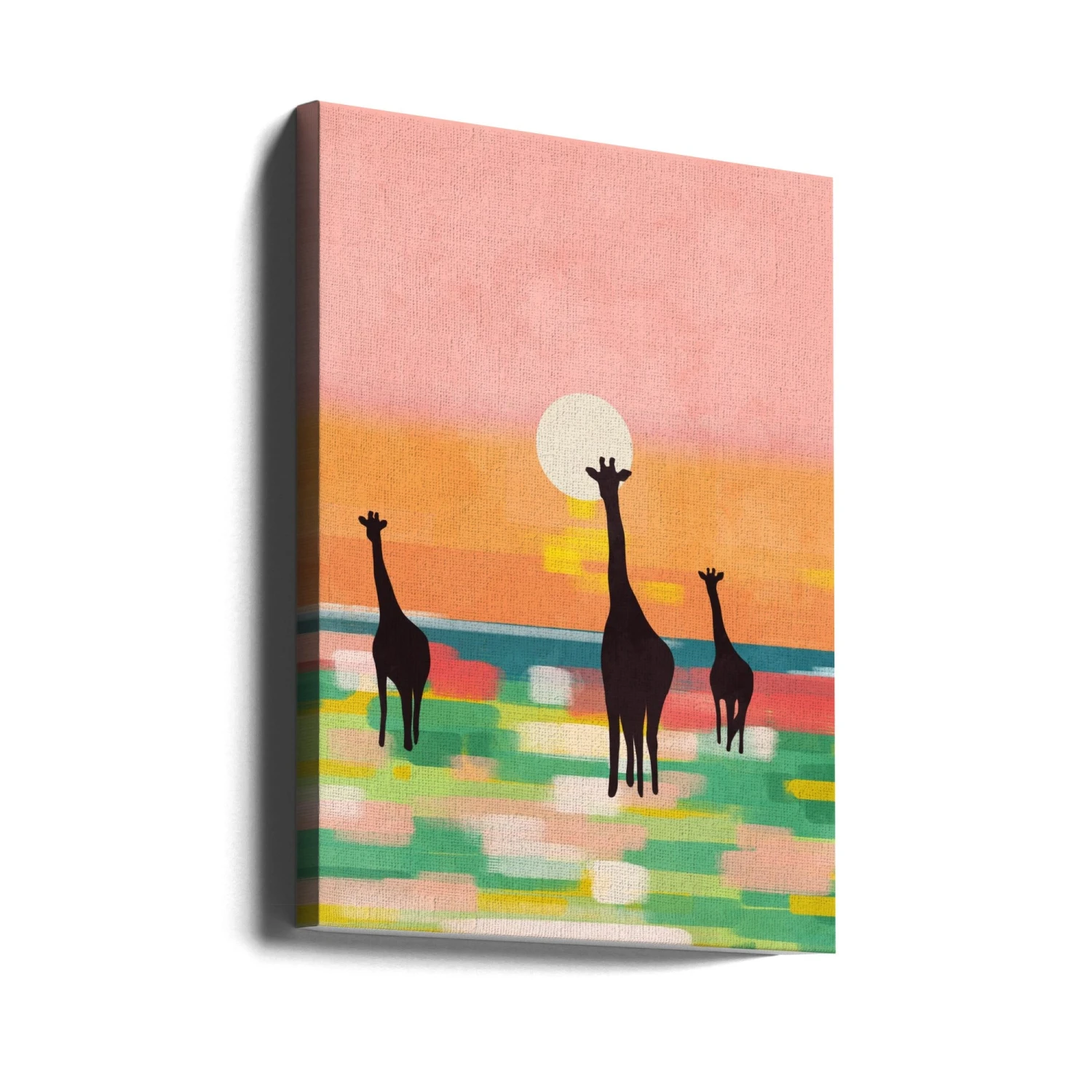 Evening Stroll In The Savannah - Stretched Canvas, Poster Or Fine Art Print(Evening Stroll In The Savannah Stretched Canvas Poster Or Fine Art Print) 4 Evening Stroll In The Savannah - Stretched Canvas, Poster Or Fine Art Print(Evening Stroll In The Savannah Stretched Canvas Poster Or Fine Art Print) - Image 4