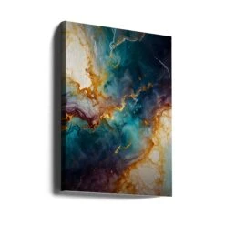Mystic Marble - Stretched Canvas, Poster Or Fine Art Print(Mystic Marble Stretched Canvas Poster Or Fine Art Print) -Heart Wall Art Store canvas portrait wrap around 3019336