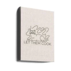 Let Them Cook - Stretched Canvas, Poster Or Fine Art Print(Let Them Cook Stretched Canvas Poster Or Fine Art Print) 15 Let Them Cook - Stretched Canvas, Poster Or Fine Art Print(Let Them Cook Stretched Canvas Poster Or Fine Art Print) -Heart Wall Art Store canvas portrait wrap around 3046022