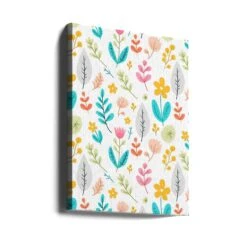 Flourishing Botanicals - Stretched Canvas, Poster Or Fine Art Print(Flourishing Botanicals Stretched Canvas Poster Or Fine Art Print) -Heart Wall Art Store canvas portrait wrap around 3063926