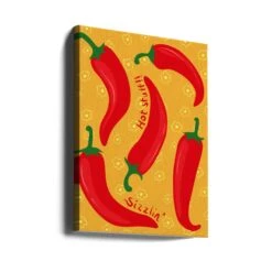 Red Hot Chili Peppers - Stretched Canvas, Poster Or Fine Art Print(Red Hot Chili Peppers Stretched Canvas Poster Or Fine Art Print) -Heart Wall Art Store canvas portrait wrap around 3091297