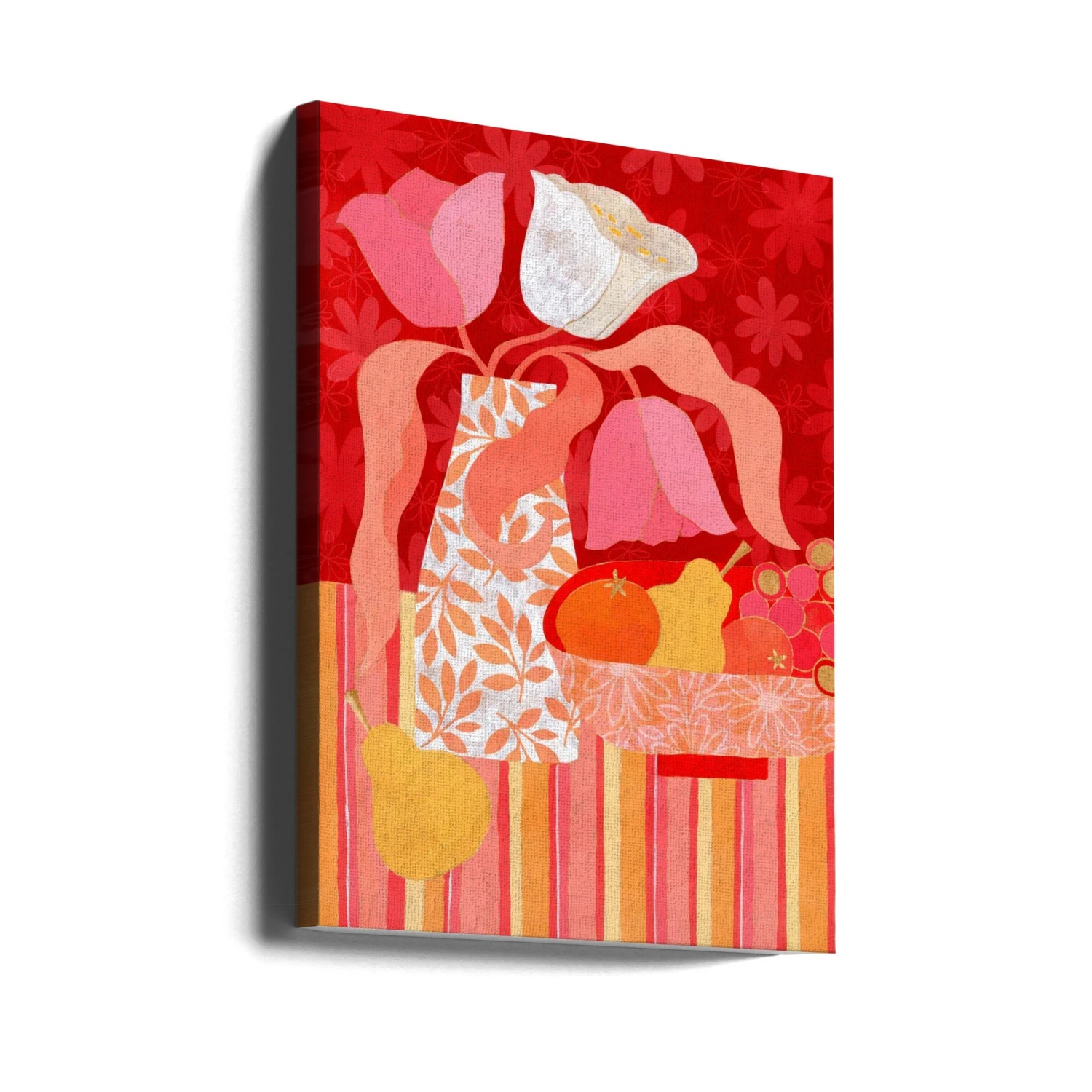 Tulip Still Life - Stretched Canvas, Poster Or Fine Art Print(Tulip Still Life Stretched Canvas Poster Or Fine Art Print) 4 Tulip Still Life - Stretched Canvas, Poster Or Fine Art Print(Tulip Still Life Stretched Canvas Poster Or Fine Art Print) - Image 4