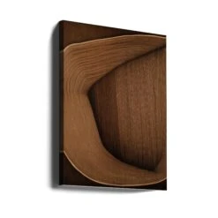 Caramel Lines I - Stretched Canvas, Poster Or Fine Art Print(Caramel Lines I Stretched Canvas Poster Or Fine Art Print) -Heart Wall Art Store canvas portrait wrap around 3177383