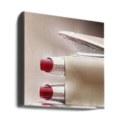 American Classic Car Custom Royal 1959 Tail Fin - Square Stretched Canvas, Poster Or Fine Art Print(American Classic Car Custom Royal 1959 Tail Fin Square Stretched Canvas Poster Or Fine Art Print) -Heart Wall Art Store canvas square wrap around 2336080