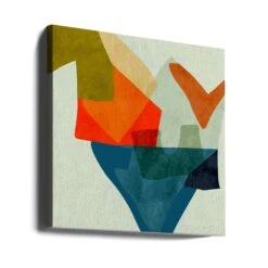 Shapes&lines5 Kopie - Square Stretched Canvas, Poster Or Fine Art Print(Shapes Lines5 Kopie Square Stretched Canvas Poster Or Fine Art Print) -Heart Wall Art Store canvas square wrap around 2552863