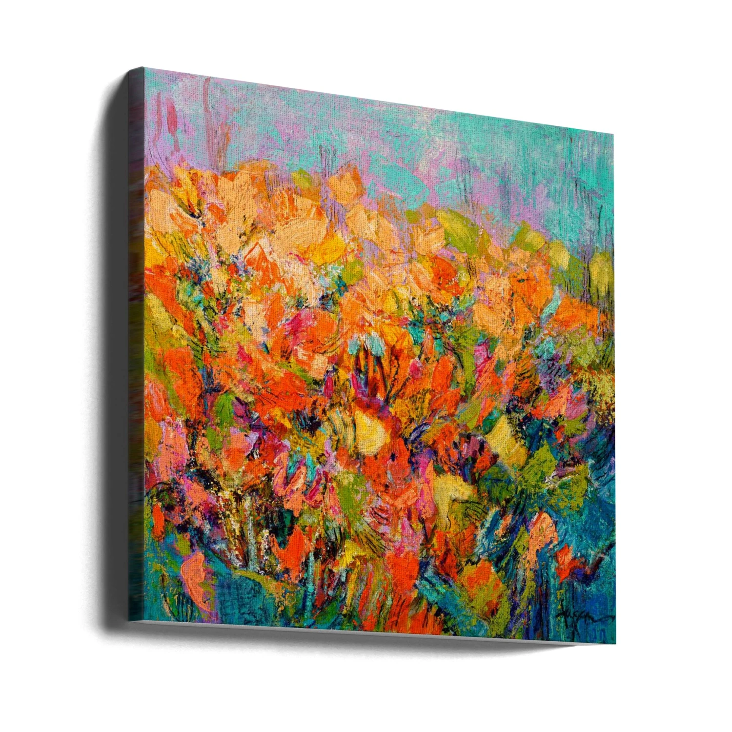 Happiness Sprouting - Square Stretched Canvas, Poster Or Fine Art Print(Happiness Sprouting Square Stretched Canvas Poster Or Fine Art Print) 6 Happiness Sprouting - Square Stretched Canvas, Poster Or Fine Art Print(Happiness Sprouting Square Stretched Canvas Poster Or Fine Art Print) - Image 6